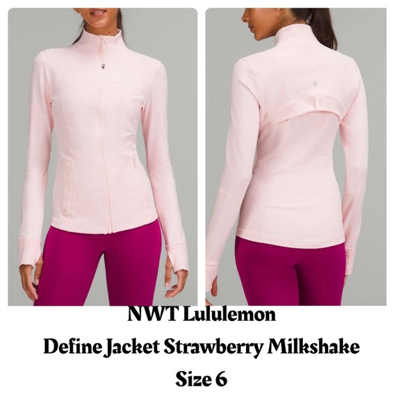 lululemon athletica Jackets & Coats Lululemon Strawberry Milkshake